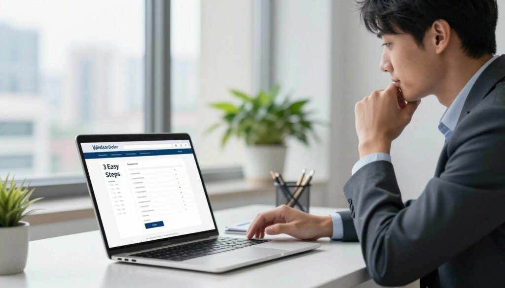 how to open windsor broker account